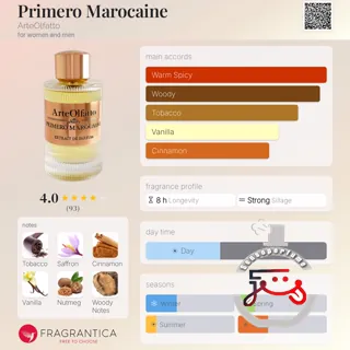 Primero Marocaine ArteOlfatto