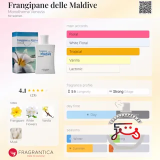 Frangipane delle Maldive Monotheme Venezia