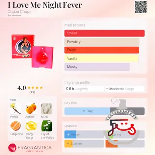 I Love Me Night Fever Chupa Chups