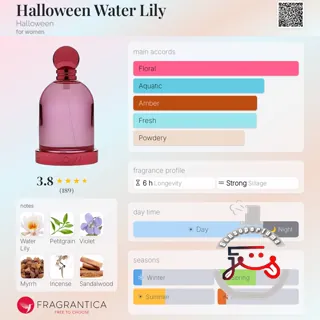Halloween Water Lily Halloween