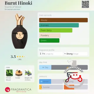 Burnt Hinoki Scents of Wood