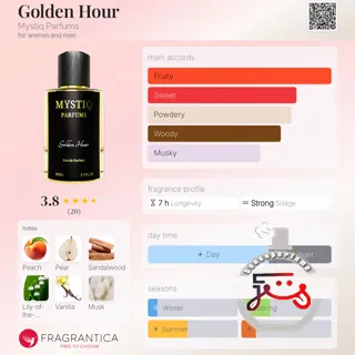 Golden Hour Mystiq Parfums