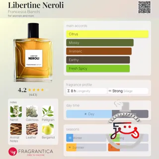 Libertine Neroli Francesca Bianchi