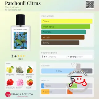 Patchouli Citrus The 7 Virtues