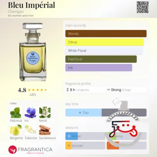 Bleu Impérial Cherigan
