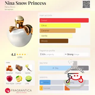 Nina Snow Princess Nina Ricci