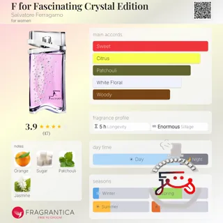 F for Fascinating Crystal Edition Salvatore Ferragamo