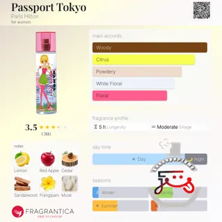 Passport Tokyo Paris Hilton