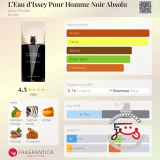 L’Eau d’Issey Pour Homme Noir Absolu Issey Miyake