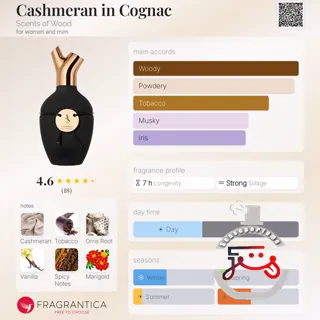 Cashmeran in Cognac Scents of Wood