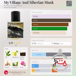 My Village And Siberian Musk Bahfamsn Fragrance
