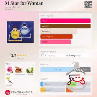 M Star for Woman Remy Marquis