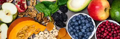 میوهها، سبزیجات و مغزها