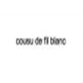 cousu de fil blanc